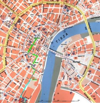 szeged city maps